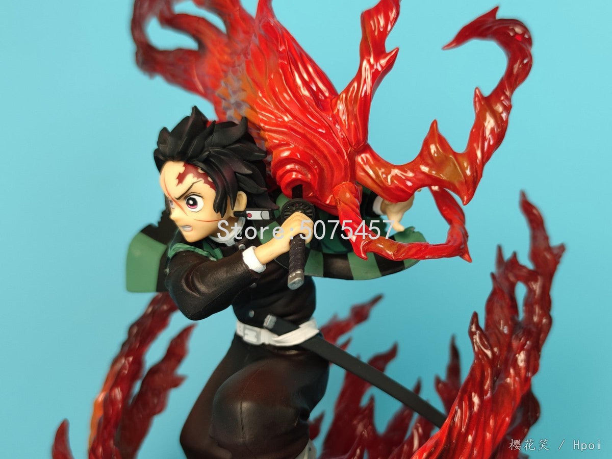 Figurine demon slayer丨Tanjiro 丨Eau et Feu – MaisonDesJouets